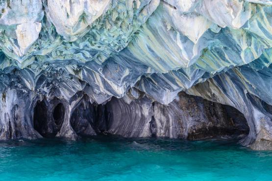 Мраморные пещеры озера Генерал Каррера, Чилийская Патагония