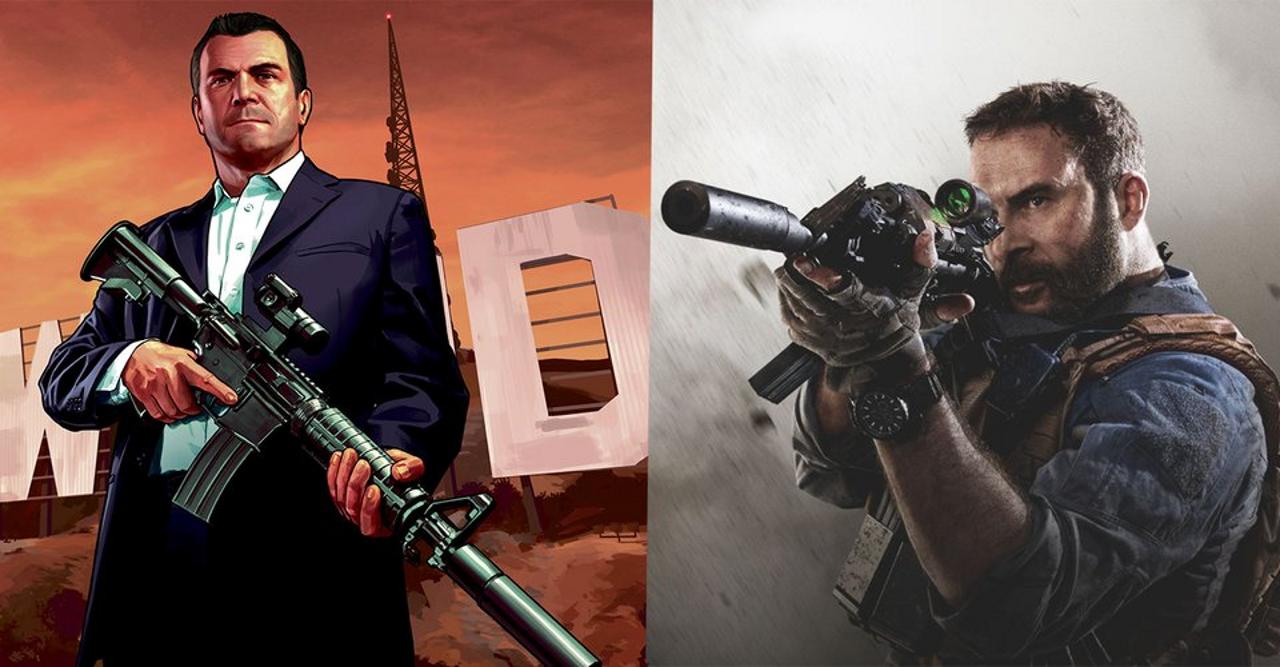 Modern Warfare и GTA 5