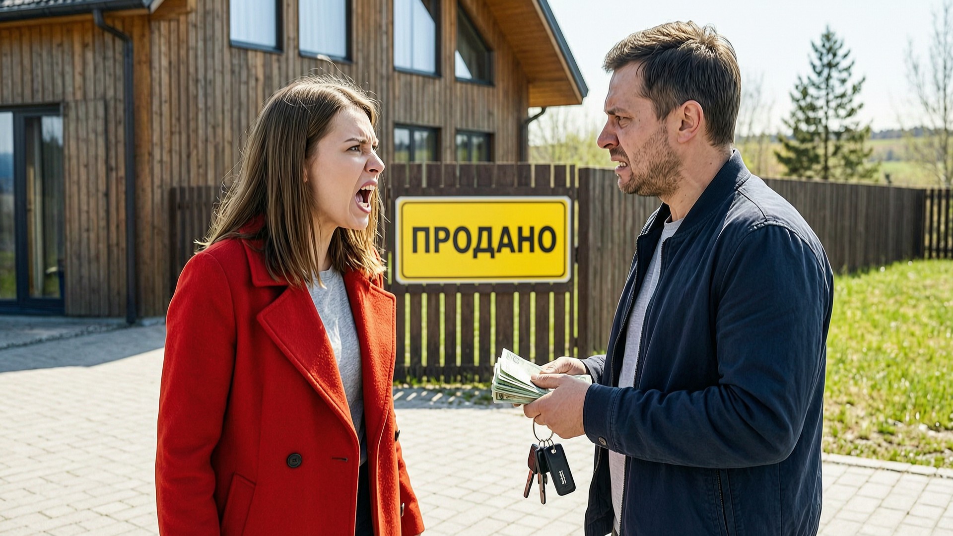 10 лет строила дом на земле брата, а он продал его чужим людям post-31473
