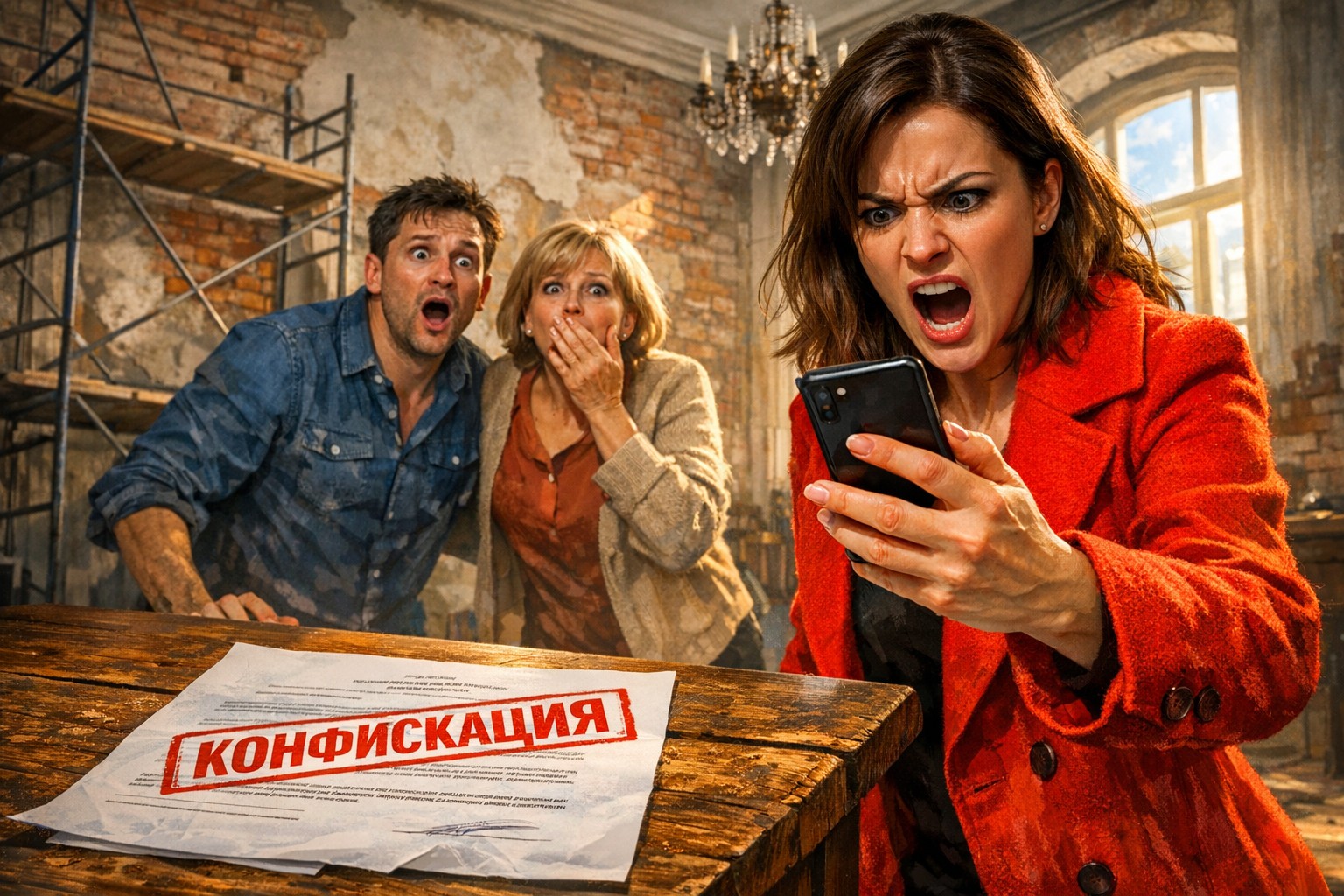 Муж сказал, что квартиру конфискуют за долги, но я зашла на сайт ведомства